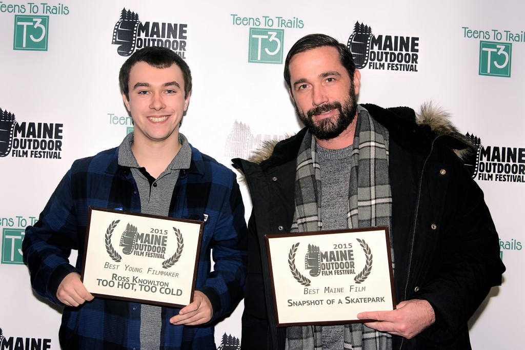 2015 Maine Outdoor Film Festival Winners: filmmakers Ross Knowlton and Tim Ouillete