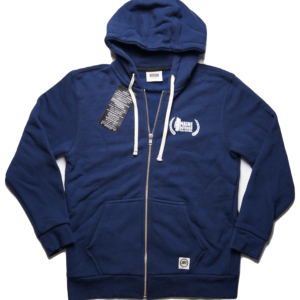 full zip hoodie blue moff