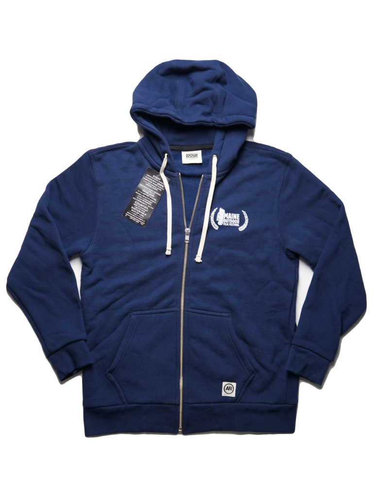 full zip hoodie blue moff