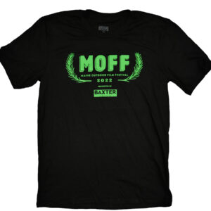 moff black t shirt lime logo